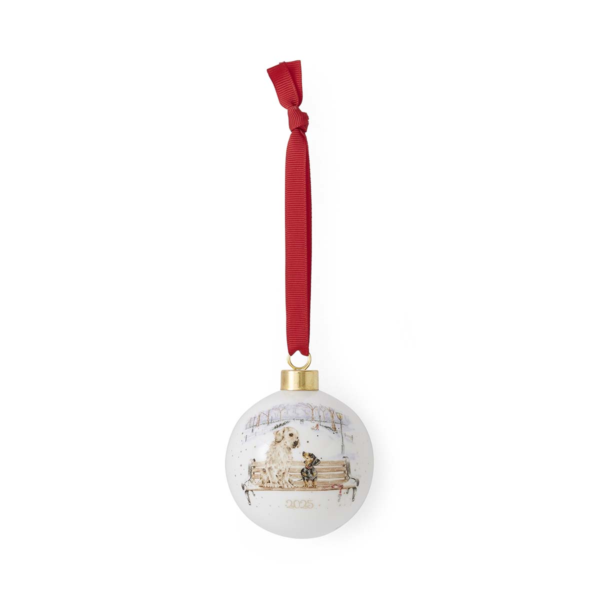 Wrendale Designs Winter Walks Limited Edition Bauble image number null